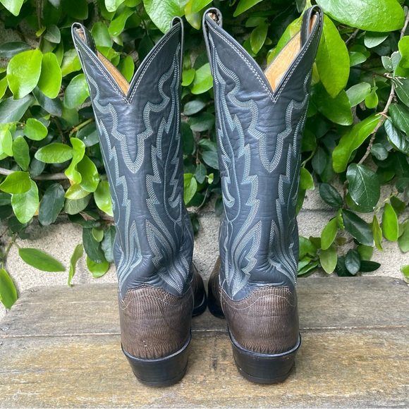 Vintage Leather Cowboy Western Boots - Picture 5 of 15
